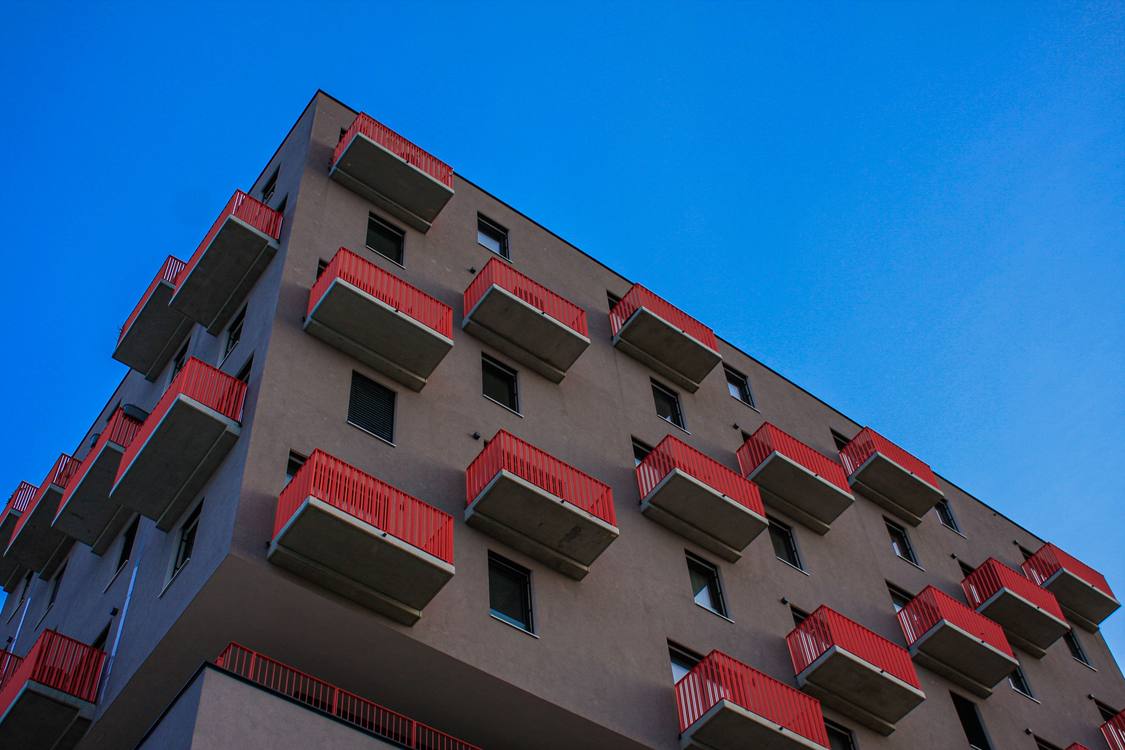 Modern residential building in Ecuador